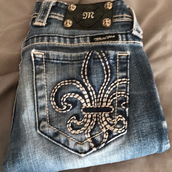 Miss Me Cropped Jeans size 25 - Picture 1 of 7